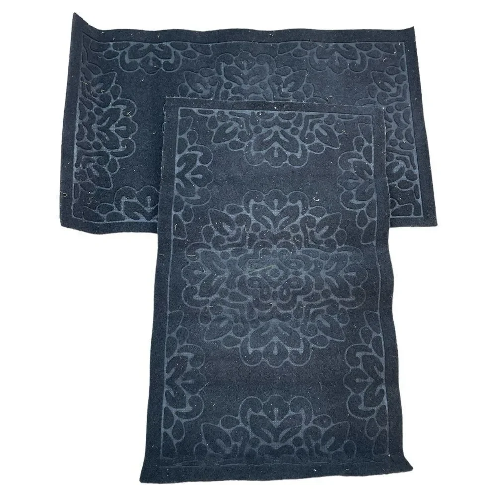 Bundle of NWOT Floor Mat. Black 30”x18”